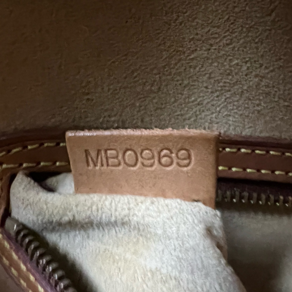 3001: Louis Vuitton Babylone Monogram Canvas Leather Tote Bag Shoulder Bag GM - Picture 14 of 14